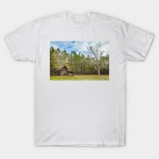 Abandoned Farm and Pecan Tree T-Shirt